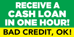 Cash Loans In An Hour Banner