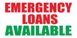 Emergency Loan Banner