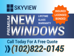 Premium New Windows With Warranty Call For Free Quotes Sign