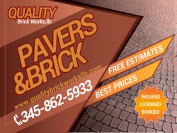 Free Estimates Best Prices Brick Pavers Sign