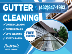 Photo of Clean Gutter Cleaning Sign