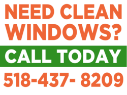 Need Windows Clean? Yard Sign