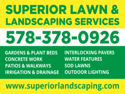 Superior Lawn and Landscaping Services Sign