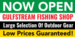 Fish Shop Now Open Banner