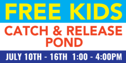Catch and Release Kids Fishing Banner