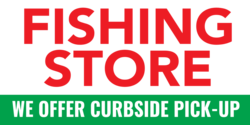 Curbside Fish Store Product Pickup Banner
