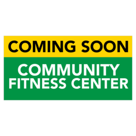 Fitness Center Coming Soon Banner