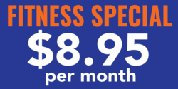 Fitness Center Monthly Pricing Special