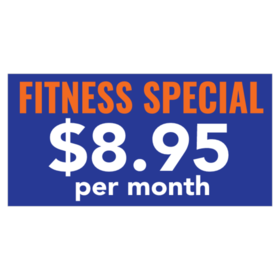 Fitness Center Monthly Pricing Special