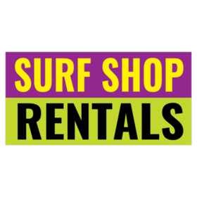 Surf Shop Rentals Banner