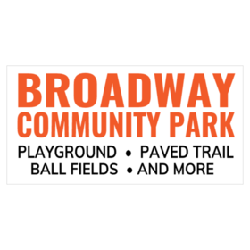 Branded Community Park Inviting Banner