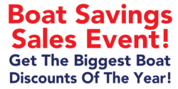 Boat Savings Sales Event Banner