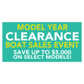 Boat Clearance Sale Banner