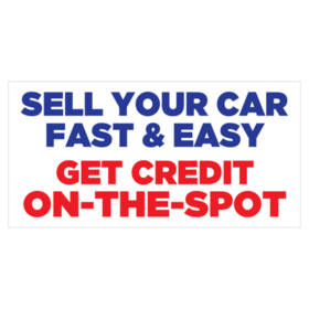 Sell Your Car Credit Banner