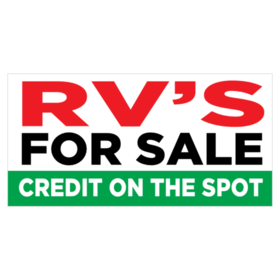 RV For Sale Credit Banner
