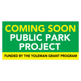 Public Park Funded By Banner