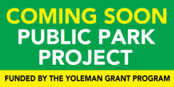 Public Park Funded By Banner