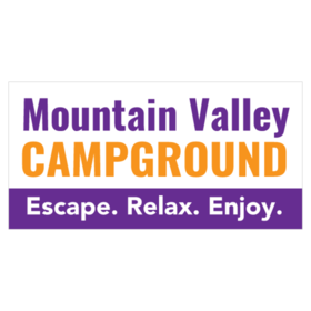 Campground Escape and Relax Banner