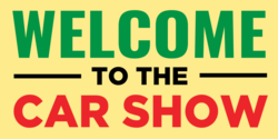 Car Show Welcome Guests Banner