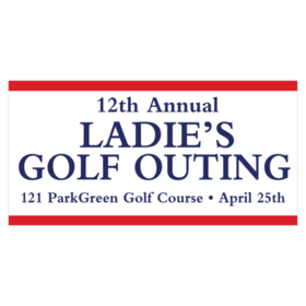 12th Annual Golf Outing Banner