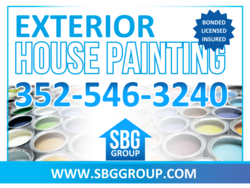 Exterior House Painting Contractor Yard Sign