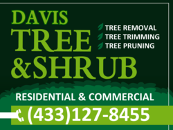 Green on Green Company Name Tree & Shrub Sign
