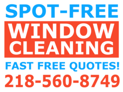 Spot Free Window Cleaning Fast Free Quotes Yard Sign