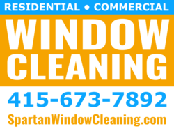 Website Brandable Window Cleaning Yard Sign