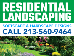 Photo of Lawn and Garden Residential Landscaping Sign