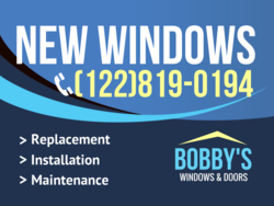 Window Replacement Installation and Maintenance Brandable Sign