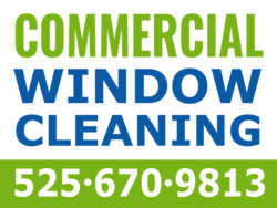 Commercial Window Cleaning Yard Sign