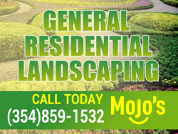 Photo of Manicured Lawn Residential Landscaping Sign