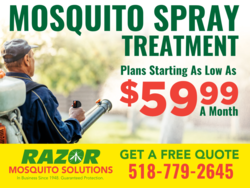 Mosquito Spraying Technician Photo Mosquito Spray Treatment Starting At Custom Price Yard Sign