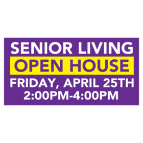Assisted Living Senior Care Banners and Signs