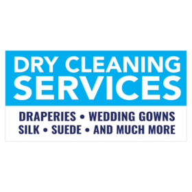 Dry Cleaners Banners