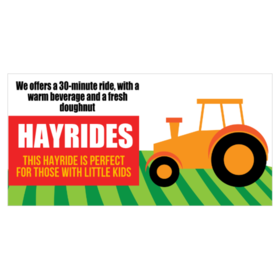 Hayride Banners