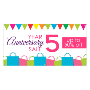 Anniversary Sale Banners