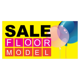 Floor Model Banners