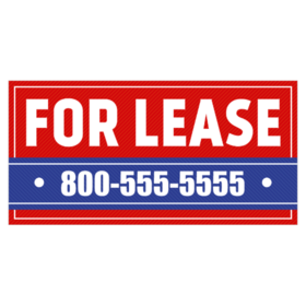 For Lease Banners