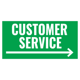 Customer Service Banners and Signs