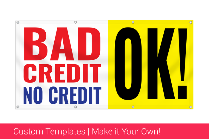 bad credit banner