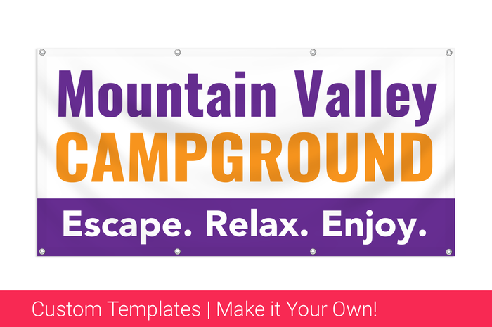 campground banner