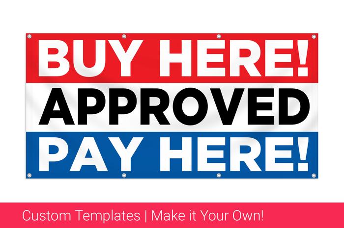 buy here pay here banner
