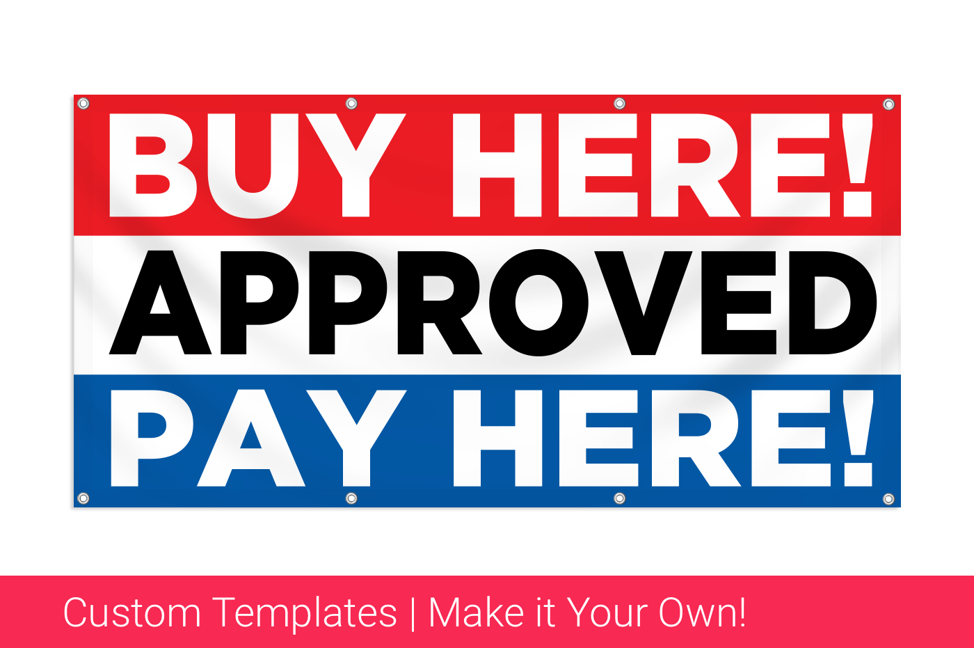 Buy Here, Pay Here Banners
