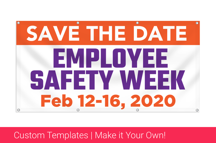 employee safety banner