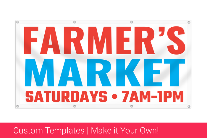 farmers market banner