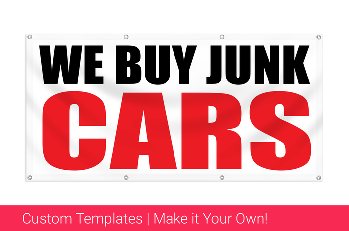 junk yard banner