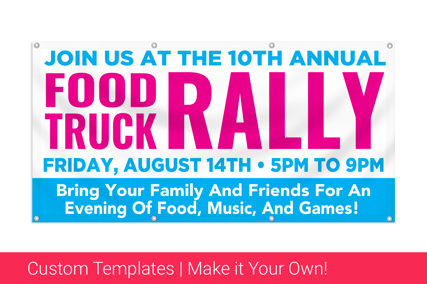 Custom Food Truck Banners