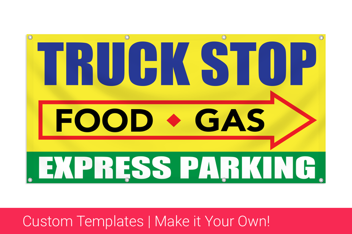 truck stop banner