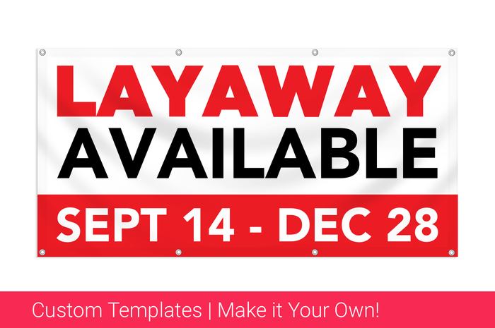 layaway banner